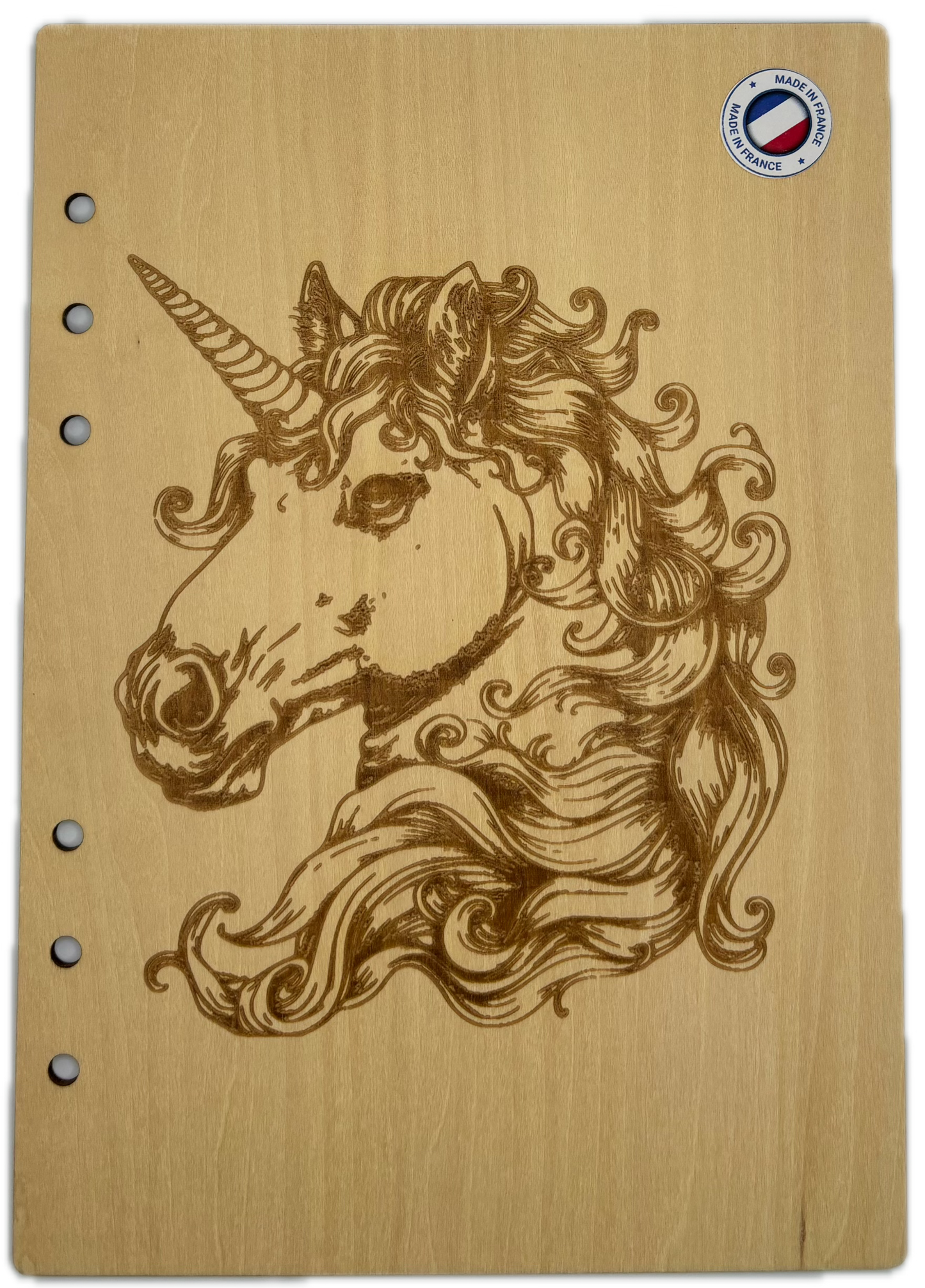 108 Couverture cahier licorne