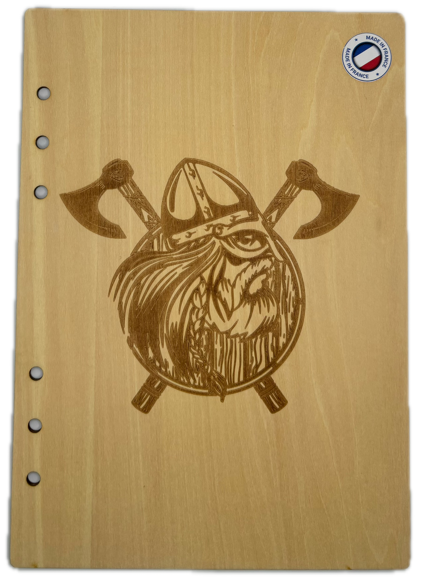 100 Couverture cahier viking et hache