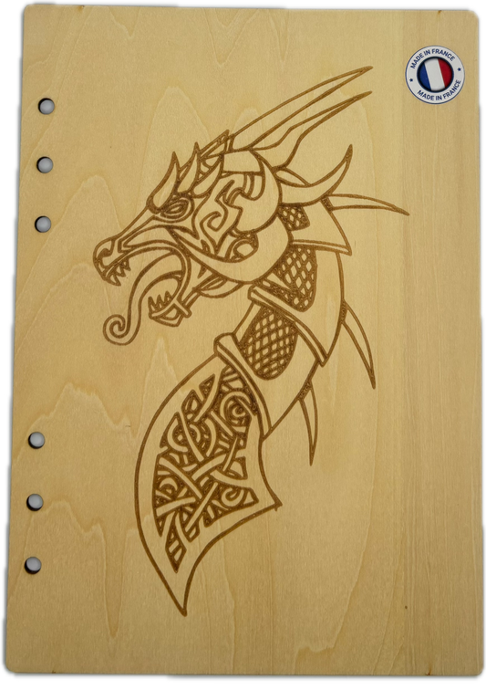 093 Couverture cahier dragon