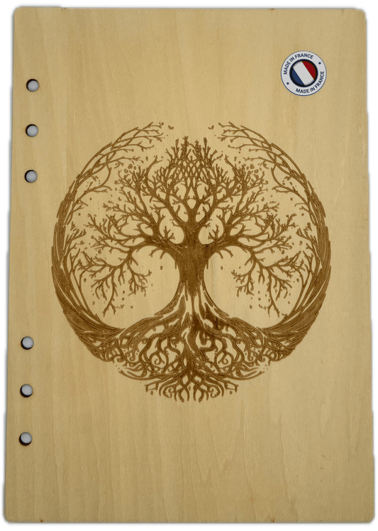 082 Couverture cahier Arbre de vie Mystique