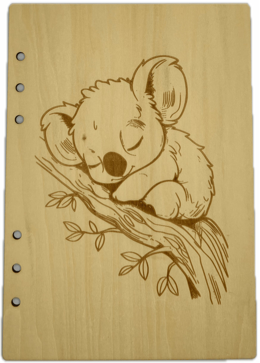 067 Couverture cahier Koalas sur une branche