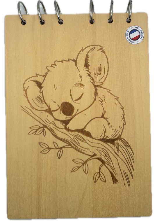 067 - Bloc note Koalas sur une branche