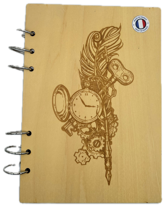 062 - Cahier Plume et montre à gousset